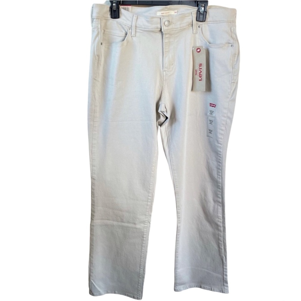 Levi 505 Women’s Straight Leg Jeans , Light Tan - NWT